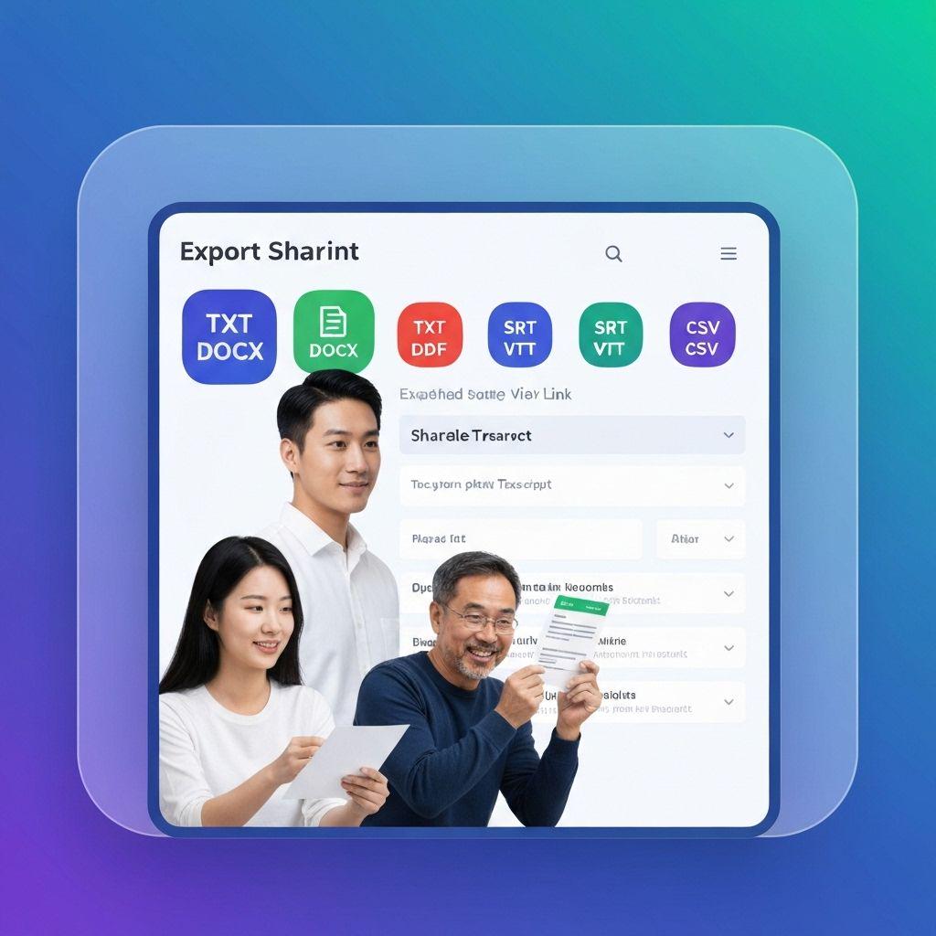 Export and Share Across Platforms
